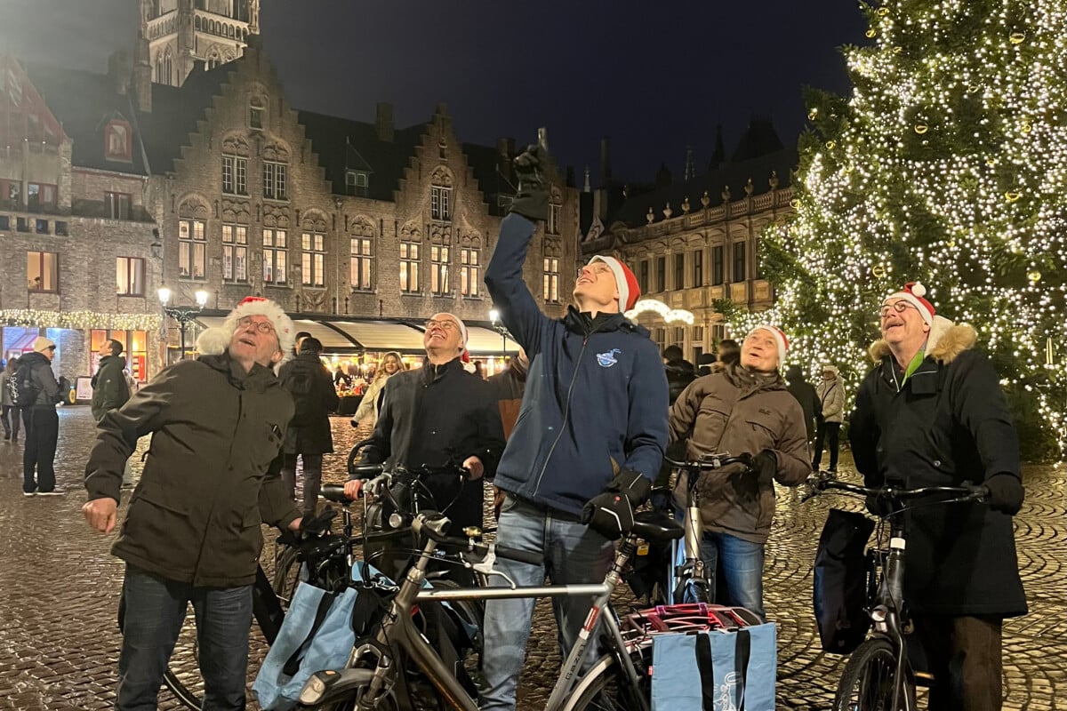 Öffentliche Tour: Christmas Bike Tour in Brügge with a Local Twist
